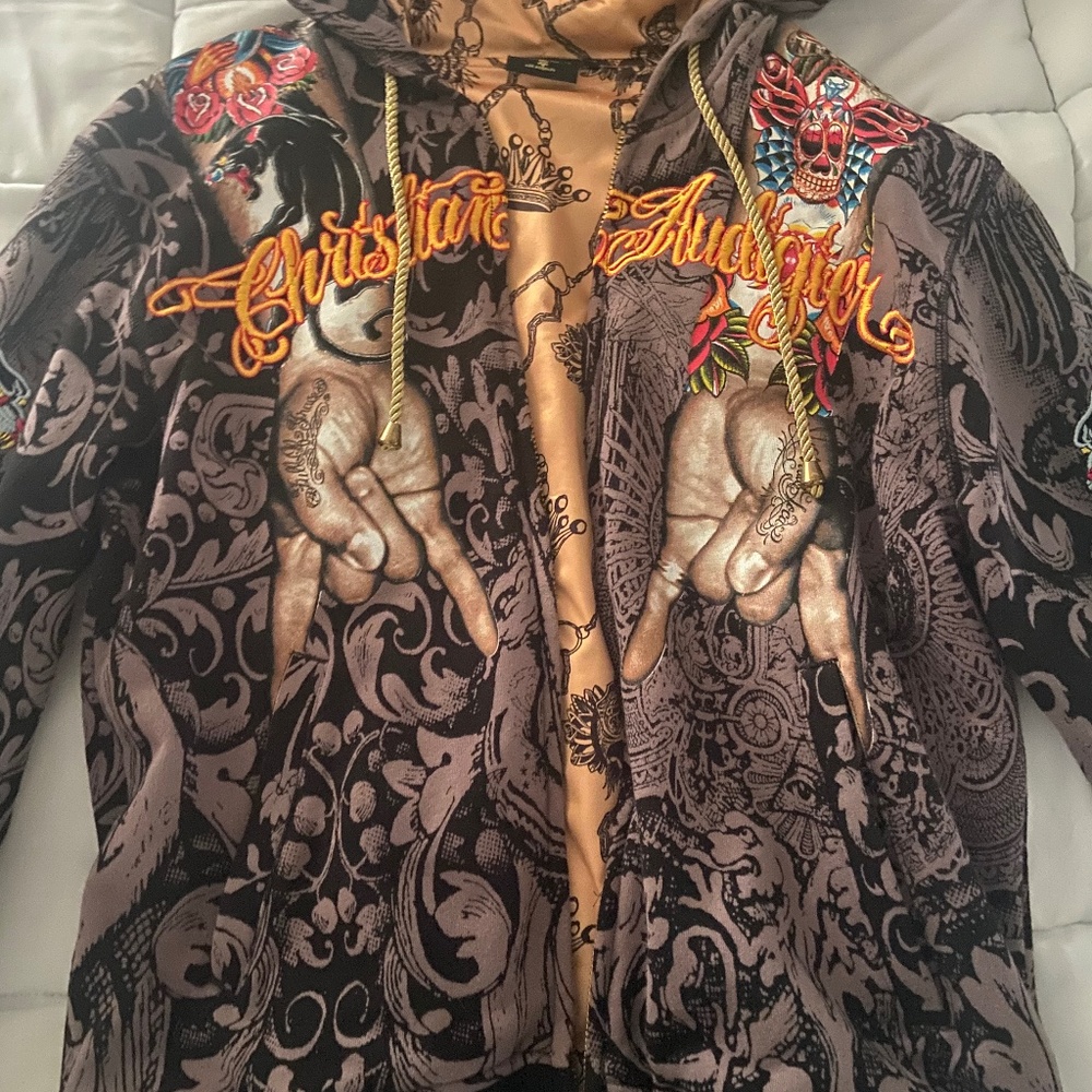 Rare Christian Audigier Hoodie